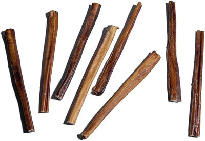 Jack&Pup 12 Inch Jumbo Bully Sticks for Dogs (5 Pack) Single Ingredient Dog Bully Sticks for Large Dogs and Aggressive Chewers