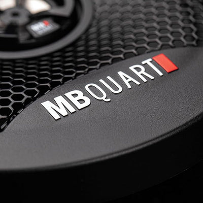 MB Quart Discus High-Performance 5.25" 2-Way Car Audio Component Coaxial Speakers, 90W Peak Power, 45W RMS, 4 Ohm, and 88db Sensitivity