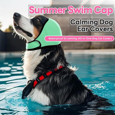 Dog Ear Muffs Noise Protection, Stress-Reducing, Comfortable, Perfect for Thunderstorms, Noise,Vet Visits & Preventing Water