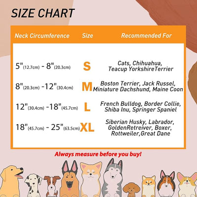 Inflatable Dog Cone Collar-Soft Protective Cone for Dogs After Surgery,Dog Donut Collar for Large Medium Small Dogs and Cats (Grey,Large)
