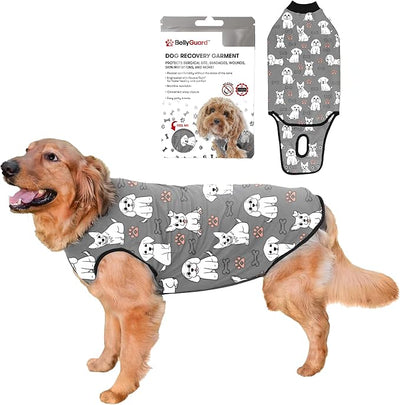 BellyGuard Dog Surgery Recovery Suit, Post-Op Dog Recovery Suit for Female Spay & Male Neuter, Comfy Onesie for Pets, Surgical Body Cover for Canine Healing Support