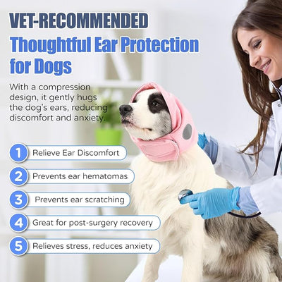 Dog Calming Hoodie, Reducing Noise Wrap, Dog Ear Muffs Noise Protection