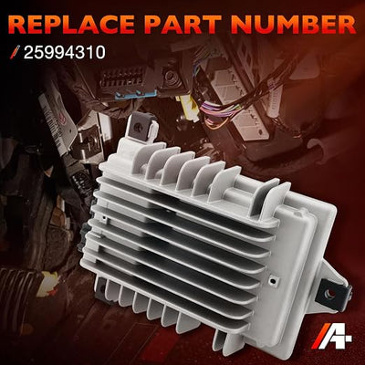 ATRACYPART 25994310 Radio Speaker Amplifier, 4 Channel | Compatible with 2010-2017 Chevy Traverse, 2010-2016 GMC Acadia, 2017 GMC Acadia Limited, 2010 Saturn Outlook