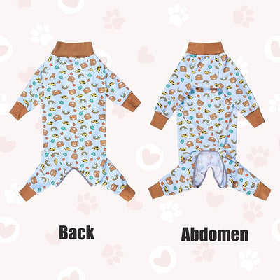 Dog Recovery Suit After Surgery Female Male, Medium Large Dog Neuter Shirt Cone Alternatives Prevent Licking Surgical Onesies (Brea, 7XL)