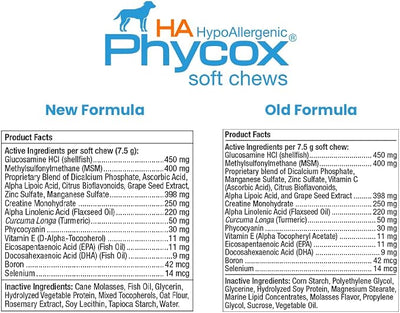 HA Hypoallergenic Dog Joint Supplement Soft Chews, 120 Ct