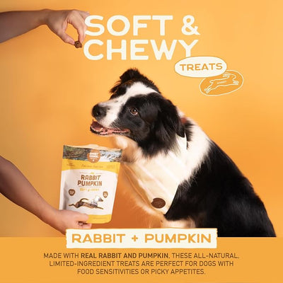 Smart Cookie Healthy Soft Dog Treats Variety Pack - Rabbit, Trout, Wild Boar, Duck & Shrimp - Grain Free Limited Ingredient Training Treats for Dogs with Sensitive Stomach & Allergies, Made in USA