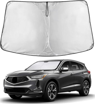 EcoNour Windshield Sunshade Compatible for Acura RDX 2019-2024 2025 2026, Sun Visor for Front Windshield & Window Sun Shade Cover, UV Heat Blocker & Protector, Car Accessories