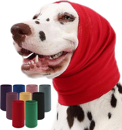 Dog Calming Hoodie Quiet Head Cover Sleeves Anxiety Relief/Noise Protection - Grooming - Thunder - Fireworks