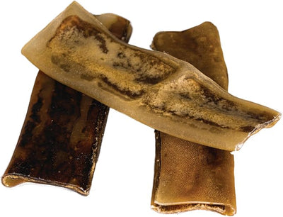 Redbarn Collagen-Wrapped Esophagus Slices 20-Pack Natural Dog Chews - Long Lasting Alternative to Traditional Rawhide for All Dog Sizes Grain-Free Beef Treats, Slow-Roasted