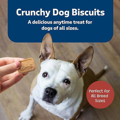 Blue Buffalo Mini Health Bars Crunchy Dog Biscuits, Oven-Baked With Natural Ingredients, Bacon, Egg & Cheese, 2-lb Box