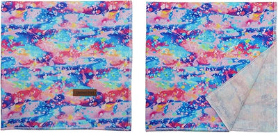 Lionheart Colorful Dog Bandana - Washable Soft Dog Scarf, Square Adjustable for Medium-Large Dogs