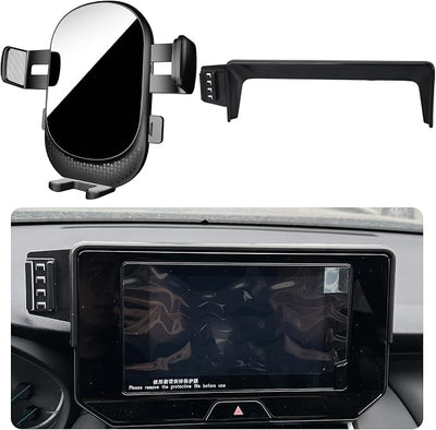 Car Phone Holder for Toyota Venza 2021-2023 (8" Screen) - Compatible with iPhone 14/14 Plus/14 Pro/14 Pro Max & More - 360 Rotatable, One-Button Release, Fits Thick Cases