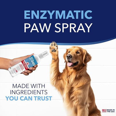 TropiClean OxyMed Enzymatic Paw Odor and Itch Spray, 8 oz