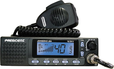 President Johnson II USA CB Radio 12/24V