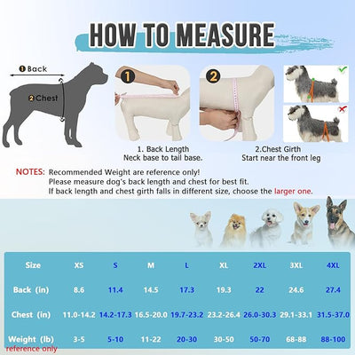 Lukovee Recovery Suit for Dogs, Zipper On Dog Surgery Suit for Female Male Dog, Onesies Bodysuit Prevent Licking Spay Abdominal Wounds Bandages E-Collar Alternative (Pink, M)
