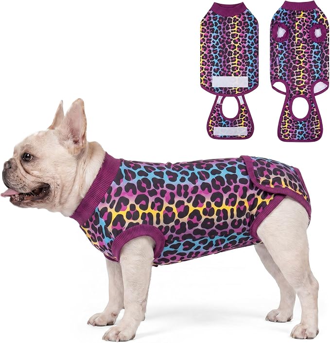 cyeollo Dog Surgery Recovery Suit, Surgical Onesie for Female & Male Dogs