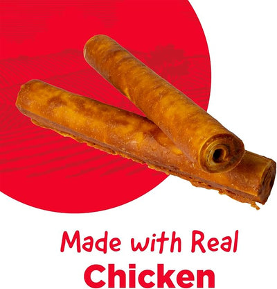 Country Kitchen Rawhide Free Chicken Dog Chews, for Large Dogs, Made with Real Chicken, No Wheat, Corn or Soy, 2 Count