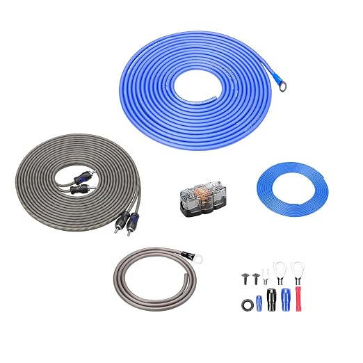 RECOIL RIK10 10 Gauge 2 Channel Amplifier Wiring Kit CCA Power Ground Wire OFC RCA Cable Car Subwoofer