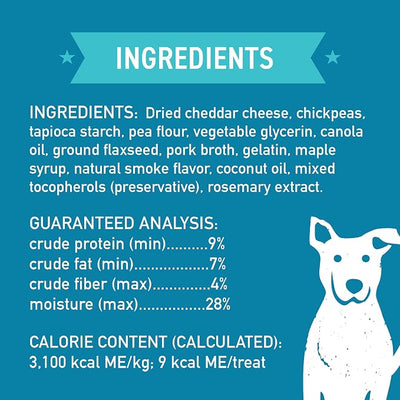 Cloud Star Wag More Bark Less - Dog Treats - Soft Chews - Grain Free Cheddar Cheese - 5 oz Pouch