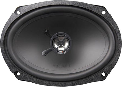 MB Quart 6x9" 2 Way Car Audio Coaxial Speakers with Polypropylene Cones & Butyl Rubber Surrounds for Enhanced Quality, 150W Peak Power, 88 dB, Pair