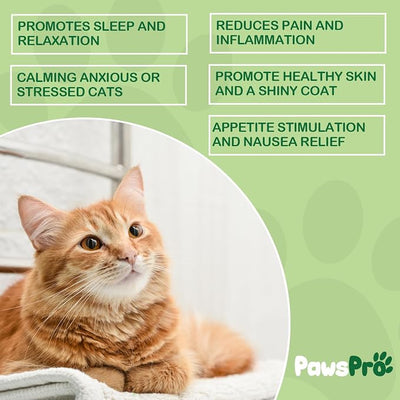 Hemp Oil for Dogs and Cats - Helps Pets with Anxiety, Stress, Sleep - Calming Drops for Pet - Support Hip and Joint Health - Fast Results (2 Pack)