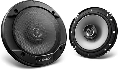 Kenwood KFC-1666S Car Stereo Speaker 6-1/2" 2-Way Speakers with Powerful Sound and Easy Installation - Elevate Your Car Audio