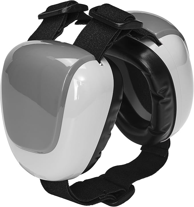derYEP Dog Earmuffs GEN2 for Hearing Protection 30dB NRR Ear Muffs Noise Protection (Large, Nocturne Grey)