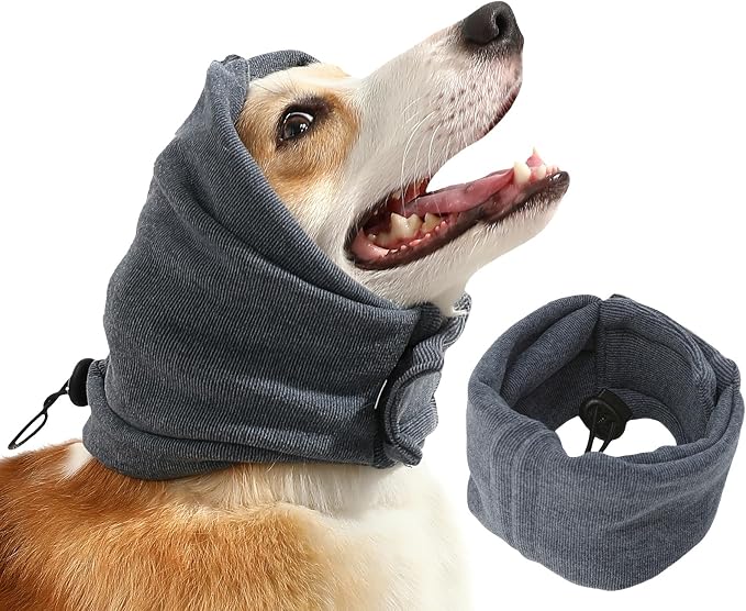 Dog Head Ear Warp Relief Ear Muffs Noise Protection