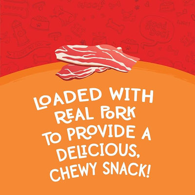 Meaty Treats Bac'n Creations Bacon & Cheese Flavor, 40-oz.