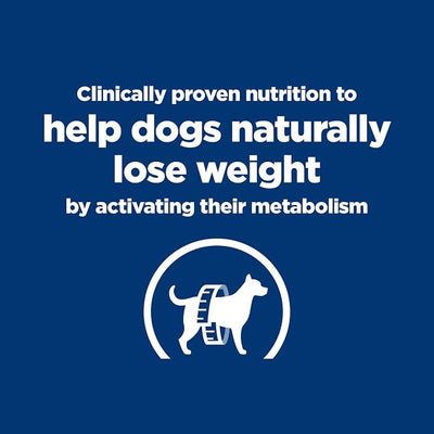 Hill's Prescription Diet Metabolic Weight Management Wet Dog Food, Chicken, 13 oz. Cans, 12-Pack
