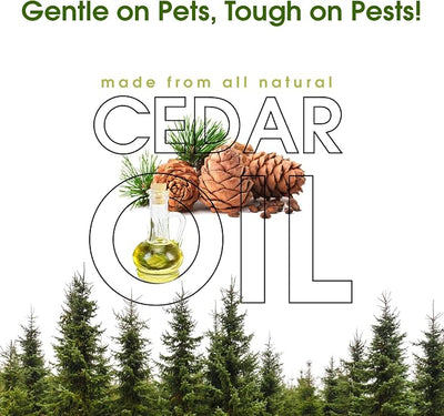 Paws and Claws Pet Spray - Natural Flea and Tick Repellent with Cedar Oil - Effective and Safe Pest Control for Dogs and Cats, Helps Repels Fleas, Ticks, & Mites, Pet Friendly & Easy to Use - 16oz