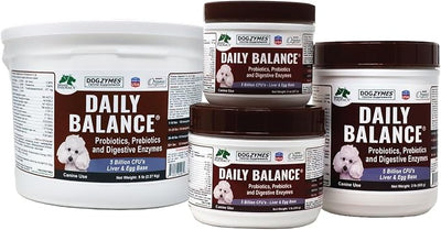 Dogzymes Probiotic Daily Balance - Supplies Nutritional Support and Live microorganisms for intestinal Well-Being as Well as enzymes for Proper Digestion. (8 Ounce)