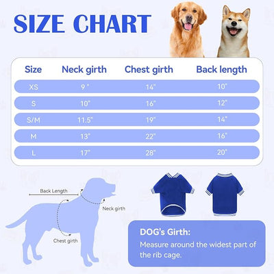 Dog Sweater Brushed Fleece Pet Clothes Baseball Jacket Soft Warm Pet Sweater Dog Sweaters for Small/Medium Dogs Boy Girl(Blue-S/M)