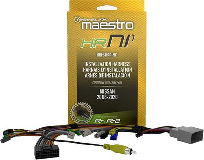 Idatalink Maestro HRN-HRR-NI1 Plug and Play Radio Replacement Harness for Select 2007-2020 Nissan Vehicles (ADS-MRR or ADS-MRR2 Module Required)