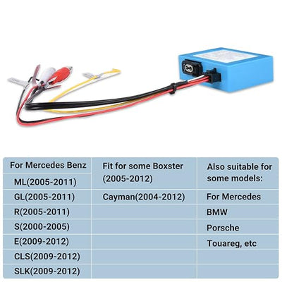 EKAT Fiber Optic Decoder for Mercedes Benz ML/GL/R/S/CLS/SLK/Cayenne/Touareg
