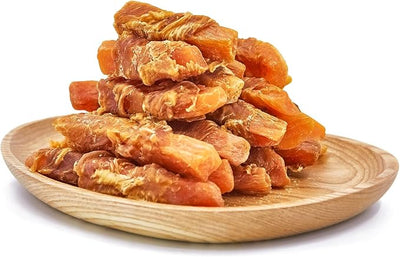 Jungle Calling Chicken & Sweet Potato Dog Treats – Gluten-Free, Grain-Free, High-Protein Natural Chews for Medium/Large Breeds, 10.6 oz