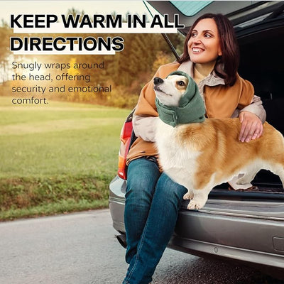 Dog Head Ear Warp Relief Ear Muffs Noise Protection