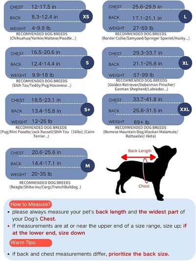 Dog Surgery Recovery Suit for Female/Male Spay & Neuter, Large/Medium/Small Dogs Onesie Full Body Surgical Suits After Spayed/Neutered, Medical Pet Onesies Bodysuit Post Neutering Essentials