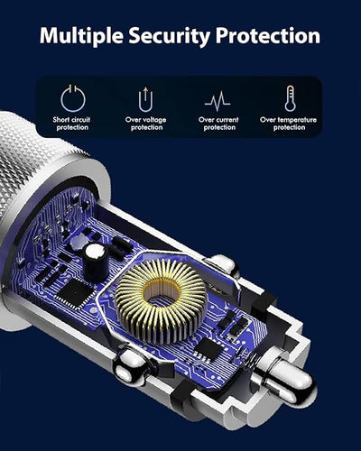 iPhone 16 Car Charger,USB C Fast Car Charger Adapter 2Pack Dual USB C Port Fast CarCharger with 6Feet Long Type C to C Braided Charging Cable Fast Charging for iPhone 16/16 Pro/16 Pro Max/15/iPad