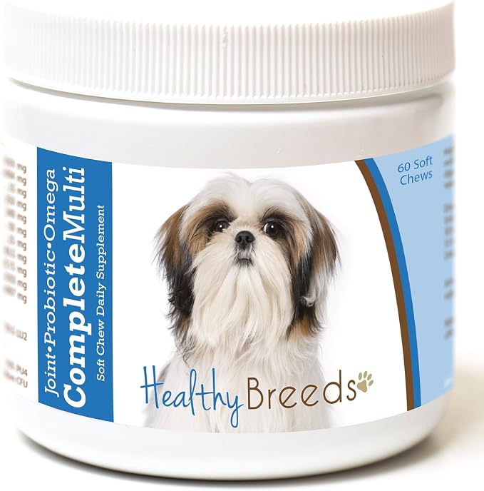 Healthy Breeds Shih Tzu All in One Multivitamin Soft Chew 60 Count
