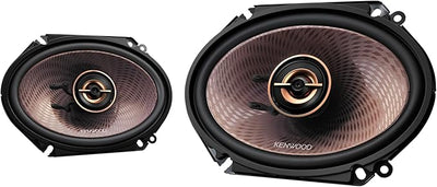 Kenwood KFC-693 6" x 9" 5-Way Concert Series Car Speakers – 650W Peak Power, Polypropylene Woofer Cone, Balanced Dome Tweeter, Acoustic Sound Harmonizer