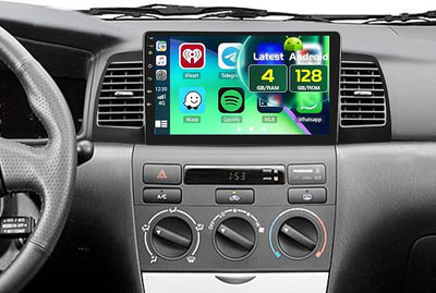 4+128GB Android 15 Car Stereo for Toyota Corolla EX 2005-2012 Wireless Carplay Android Auto, 9 Inch Incell Touch Screen Car Stereo with GPS, Backup Camera, Bluetooth, FM/RDS, EQ, WiFi, SWC | Carplay Android Auto, Mirror Link,9"Incell Touch Screen Car R...