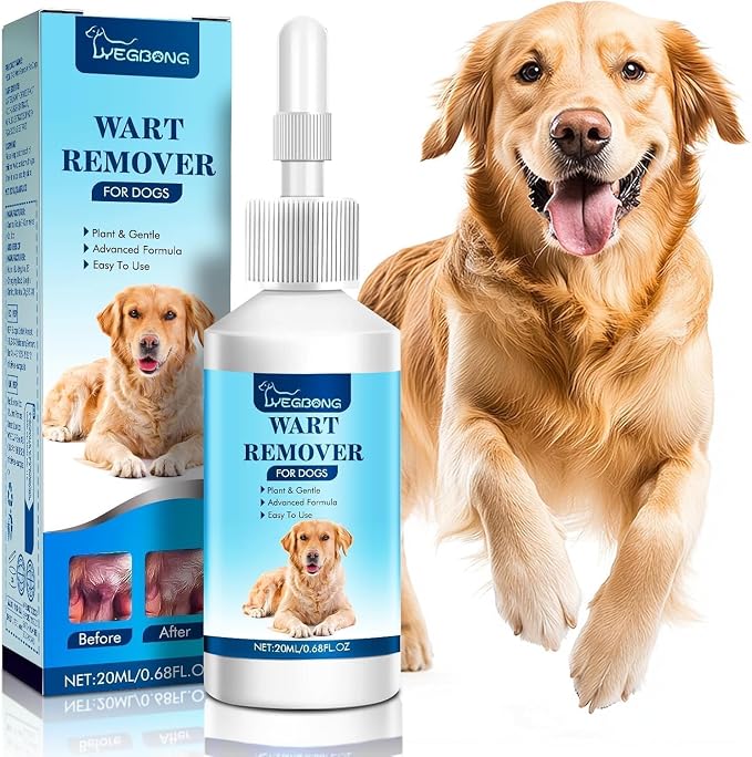 Dog Wart Remover: 20ML Dog SkinTag Removal, Natural Dog Wart Removal Treatment, Rapidly Eliminates Dog Warts & Dog Skin Tags - Fast Acting & Effective, No Harm & Pain-Free (20ML)