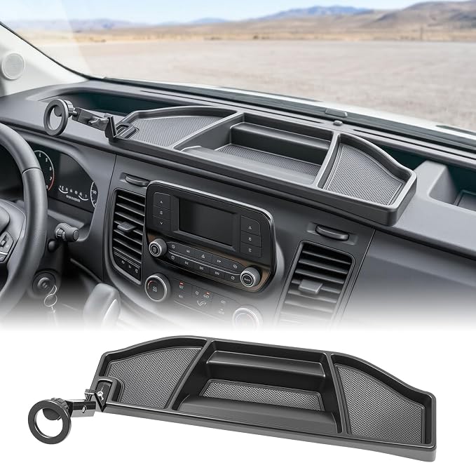 Magnetic Phone Mount Holder for 2020-2026 Ford Transit 150 250 350 Magnet Dash Cell Phone Cradles Adjustable Phone Stand Accessories for 2020+ Transit 150-350(Not for Transit Connect)