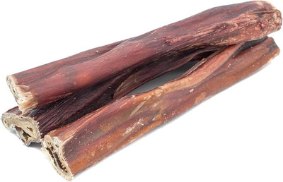 Bully Bunches Collagen Wrapped in Beef Bully Stick | Consistently Sized, All-Natural, Long Lasting Dog Chew | Dental Stick for Avid Chewers (6 Inch, 10 Pack)