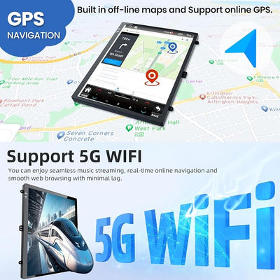 4 + 64GB ROM Android 15 Upgrade Car Radio for Chevrolet Chevy Cruze 2009-2015: 10.4 Inch 1024 * 768 HD IPS Tesla Style Touchscreen Stereo Wireless Carplay Andriod Auto Backup Camera GPS 5G WiFi FM