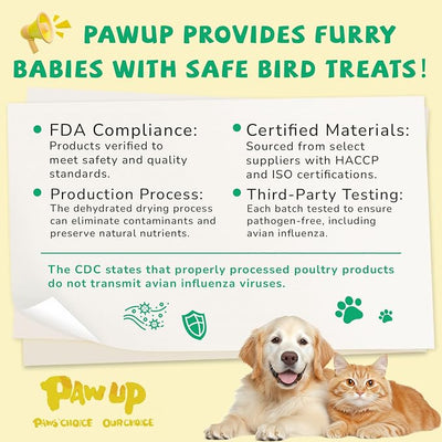 PAWUP Duck Wrapped Cod Skin Rolls Dog Treats, Natural Fish Skin Chews with Real Duck, Rawhide-Free Dog Snacks for Small & Medium Dogs, 12.5 oz (12-15 Count)