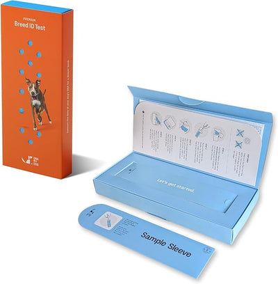 DNA My Dog Premium Dog DNA Test – Identify 350+ Breeds | Genetic Health & Trait Screening | Wolf DNA & Genetic Age | Easy At-Home Cheek Swab