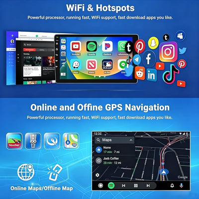 4+64G Car Stereo for Saturn Vue 2008-2010, for Saturn Astra 2008-2009 | 7inch Touchscreen,Android 15 with Wireless CarPlay Android Auto,Bluetooth GPS WiFi SWC FM Mirror Link Backup Camera