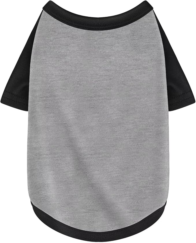 Stylish Grey Color Block Dog Shirt: Premium Polyester, Comfortable, Breathable, and Wrinkle-Resistant. Perfect Apparel for Small, Medium, & Large Dogs, a Must-Have for Pet Lovers 3XL